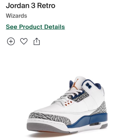 Men’s Jordan Retro 3 - Picture 2 of 11